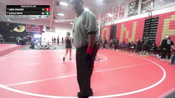 105 lbs Champ. Round 1 - Layla Frye, Murrieta Valley vs Asia Rialmo, Yucca Valley