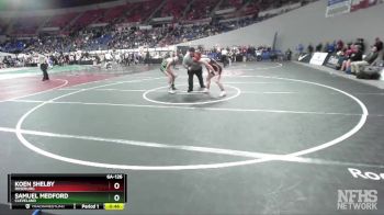 6A-126 lbs Cons. Round 2 - Samuel Medford, Cleveland vs Koen Shelby, Roseburg