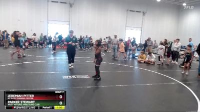 80 lbs Champ. Round 1 - Parker Stewart, West Wateree Wrestling Club vs Jeremiah Pitter, KC Elite Training Center