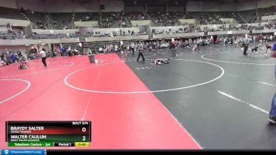 75 lbs Quarterfinal - Walter Caulum, West Salem Bangor vs Braydy Salter, Crass Trained