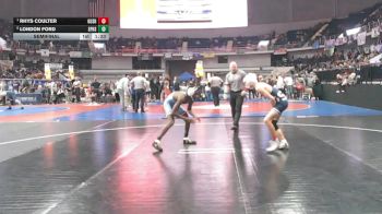 6A 126 lbs Semifinal - Rhys Coulter, Gulf Shores vs London Ford, Spain Park Hs