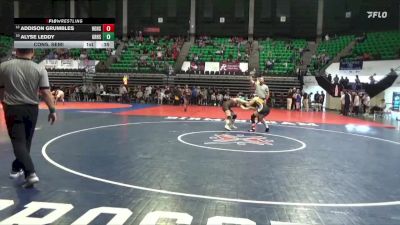 6-7A 145 Cons. Semi - Addison Grumbles, Hoover vs Alyse Leddy, Grissom HS
