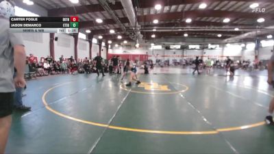 123 lbs Semis & Wb - Jason DeMarco, CT Sneaky Golem`s vs Carter Fogle, Boyertown
