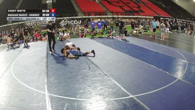 132 lbs Casey Watts, Washington 1 HS Boys vs Makaiah Maku'e - Ramirez, Hawaii 2 HS Boys