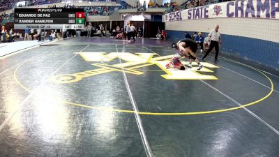 113 lbs Round Of 16 - Eduardo De Paz, Chester vs Xander Hamilton, Chesterfield