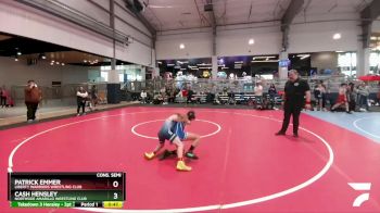 106 lbs Cons. Semi - Patrick Emmer, Liberty Warriors Wrestling Club vs Cash Hensley, Northside Amarillo Wrestling Club