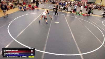 138 lbs Cons. Round 1 - Townes Wilson, IA vs Jonathan Kopcio, IL