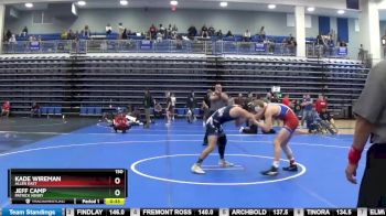 150 lbs Cons. Semi - Jeff Camp, PATRICK HENRY vs Kade Wireman, ALLEN EAST