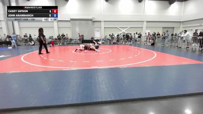 190 lbs Cons. Round 2 - Casey Gipson, IL vs John Arambasich, FL