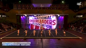 Cheer-riffic Techniques - Sassy Claws [2026 L3 Senior - D2 - Small Day 1] 2026 NCA San Marcos Classic