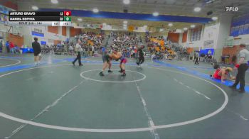 144 lbs Cons. Round 1 - Daniel Espitia, South Hills vs Arturo Bravo, La Sierra