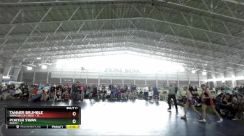 97 lbs Quarters & Wb (16 Team) - Tanner Brumble, Warriors Of Christ vs Porter Swan, Idaho 1