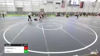 136 lbs Rr Rnd 5 - Saquoia Dubuque, Bear Grapplers vs Jaydin Cruz, Threshold WC