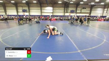 112 lbs Round Of 16 - Tyler Tummillo, KT Kidz vs Ryan Meier, Doughboy