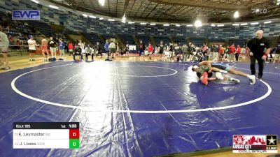 150 lbs Round Of 32 - Kale Leymaster, Big Game Wrestling Club vs Joseph Losee, Journeymen Wrestling Club