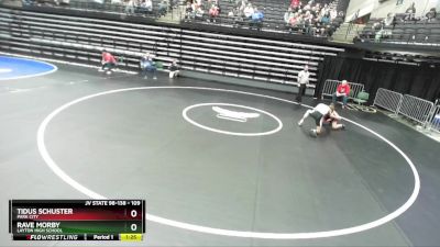 109 lbs Champ. Round 2 - Rave Morby, Layton High School vs Tidus Schuster, Park City