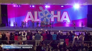 Louisiana Cheer Force - Peppermints [2025 L1 Evaluation (Cheer) Day 1] 2025 Aloha Baton Rouge Showdown