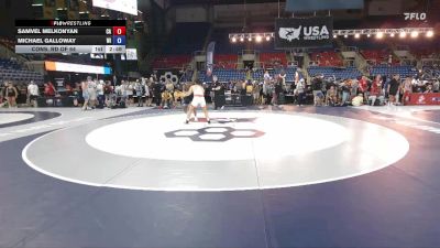 157 lbs Cons. Rd Of 64 - Samvel Melkonyan, CA vs Michael Galloway, WI