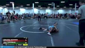 80 lbs Round 3 (8 Team) - John Paul McGowan, Iron Horse Blue vs Creu Canterbury, D3PRIMUS