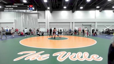 132 lbs Cons. Round 5 - Jasper Croom, FL vs Alex Cook, LA