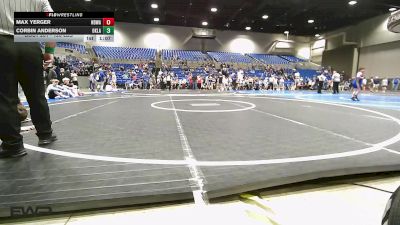 120 lbs Rr Rnd 1 - Max Yerger, NORTH DESOTO WRESTLING ACADEMY vs Corbin Anderson, Oklahoma Phantom Wrestling Club (OPWC)