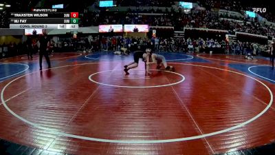 114 lbs Cons. Round 2 - Mj Fay, Forsyth Wrestling Club vs Traxsten Wilson, Cougar Club Wrestling