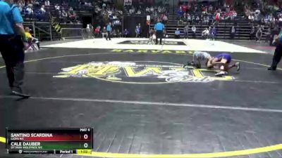 74 lbs 5th Place Match - Santino Scardina, Lions WC vs Cale Dauber, Ottawa Wolfpack WC