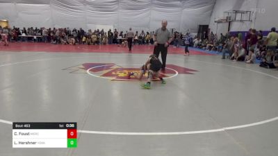 66 lbs Consi Of 8 #1 - Camden Foust, Mercersburg vs Landry Hershner, York