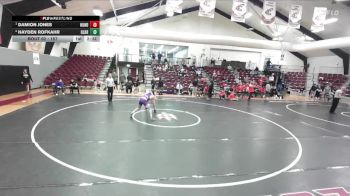 157 lbs Semifinal - Damion Jones, Huntingdon vs Hayden Rofkahr, University Of The Ozarks