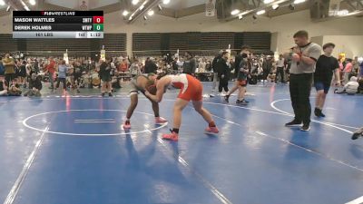 161 lbs Rr Rnd 3 - Mason Wattles, Smitty's Barn - MSC vs Derek Holmes, Washington Twp - MSC