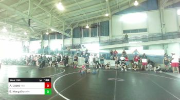 83 lbs Quarterfinal - Aaron Lopez, Red Wave vs Grant Margolis, OrangecountyRTC