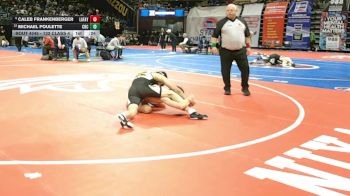 132 Class 4 lbs Cons. Semi - Caleb Frankenberger, Lafayette (Wildwood) vs Michael Poulette, Christian Brothers College