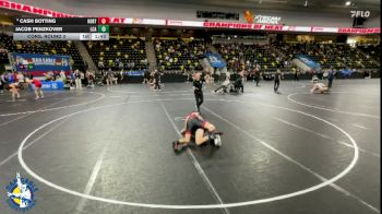 144 lbs Cons. Round 3 - Cash Botting, Hortonville vs Jacob Penzkover, La Crosse Aquinas