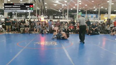 174 lbs Rr Rnd 3 - Gregory Vassallo, Mat Assassins - HSC vs Lukas Katsigiannis, Northeast Elites Black - HSC