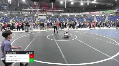 46 lbs Consi Of 8 #2 - Isaiah Lopez, Lopez Wrestling Inc vs Daniel Rodriguez, GI Grapplers