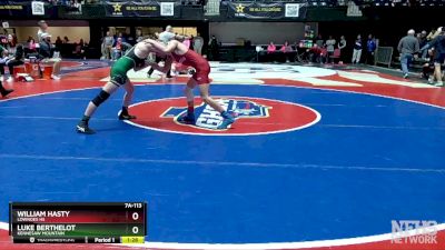 7A-113 lbs Champ. Round 1 - Luke Berthelot, Kennesaw Mountain vs William Hasty, Lowndes HS