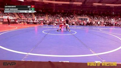 58 lbs Consolation - Leyton Boyd, Contenders Wrestling Academy vs Kemp Enriquez, Takedown Elite