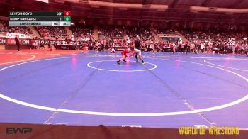 58 lbs Consolation - Leyton Boyd, Contenders Wrestling Academy vs Kemp Enriquez, Takedown Elite