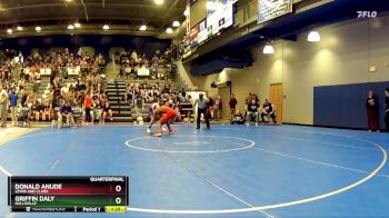 133-138 lbs Quarterfinal - Griffin Daly, Hallsville vs Donald Anude, Lewis And Clark