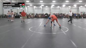 138 lbs Round 3 (10 Team) - Caiden Schuckers, Mat Assassins Black vs Quinn Carter, New England Gold