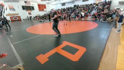 73-76 lbs Round 3 - Roslyn Wiechmann, Worland Middle School vs Addalynn Miller, Worland Middle School