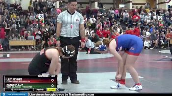 151C 1st Place Match - Kendra Lux, West Delaware, Manchester vs Lily Jeynes, Cedar Rapids Washington