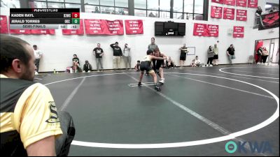 76 lbs Semifinal - Kaden Rayl, D3 Wrestling Cluib vs Jerald Torres, OKC Saints Wrestling