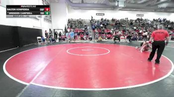 144 lbs Cons. Round 4 - Brenden Campbell, Palmer Ridge vs Dalton Komperda, Chaparral