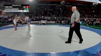 5A 285 lbs 3rd Place Match - Jaxton Humphries, Century vs Sam Atkin, Jerome