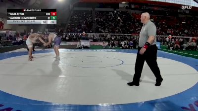 5A 285 lbs 3rd Place Match - Jaxton Humphries, Century vs Sam Atkin, Jerome