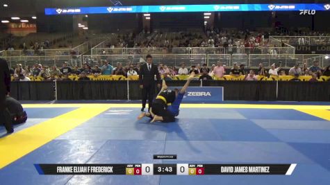David James Martinez vs Franke Elijah F Frederick 2025 Pan Kids Jiu-Jitsu IBJJF Championship