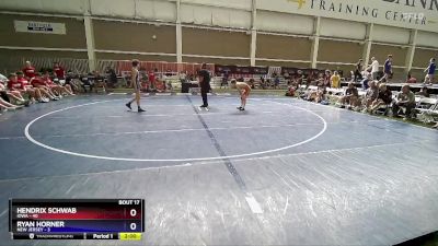 106 lbs Semis & 3rd Wb (16 Team) - Hendrix Schwab, Iowa vs Ryan Horner, New Jersey