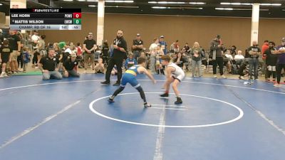 67 lbs Champ. Rd Of 16 - Lee Horn, Panther City Wrestling Club vs Mattis Wilson, Leatherneck Wrestling Club (Wilson Family Wrestling)