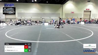 117 lbs Rr Rnd 4 - Rocco Gannon, Valiant Prep Wrestling Club vs Joseph Petersen Jr, Michigan Premier WC - (B)